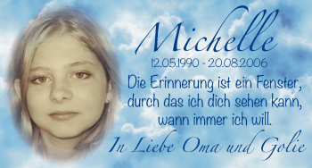 Todesanzeige von Michelle Meyer von HNA